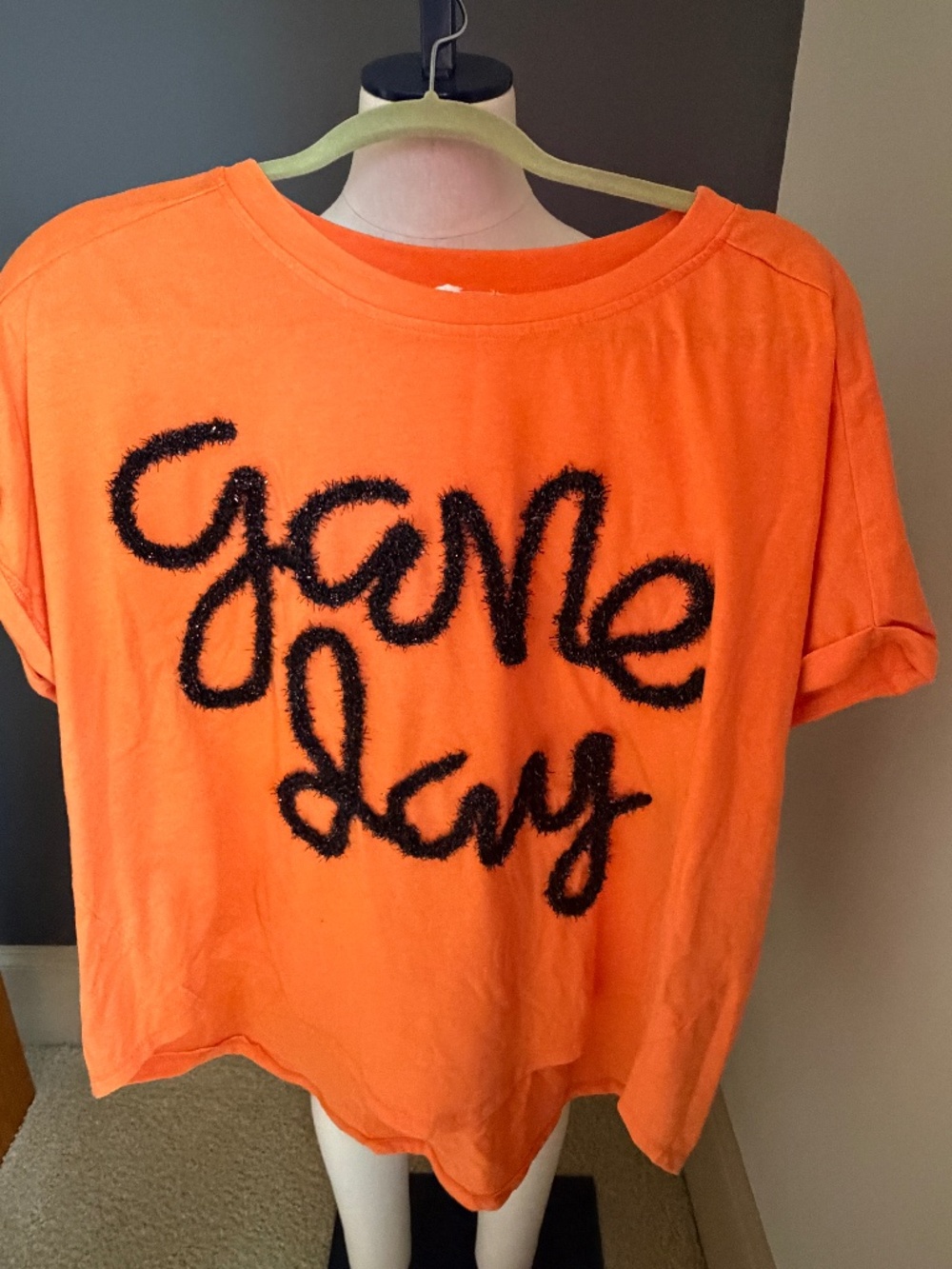 BiBi Boutique Gameday Tee Orange
